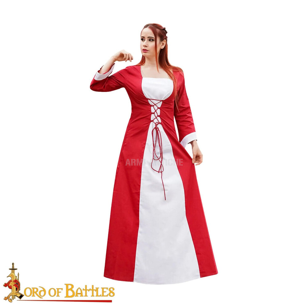 Abito in cotone leggero da principessa medievale