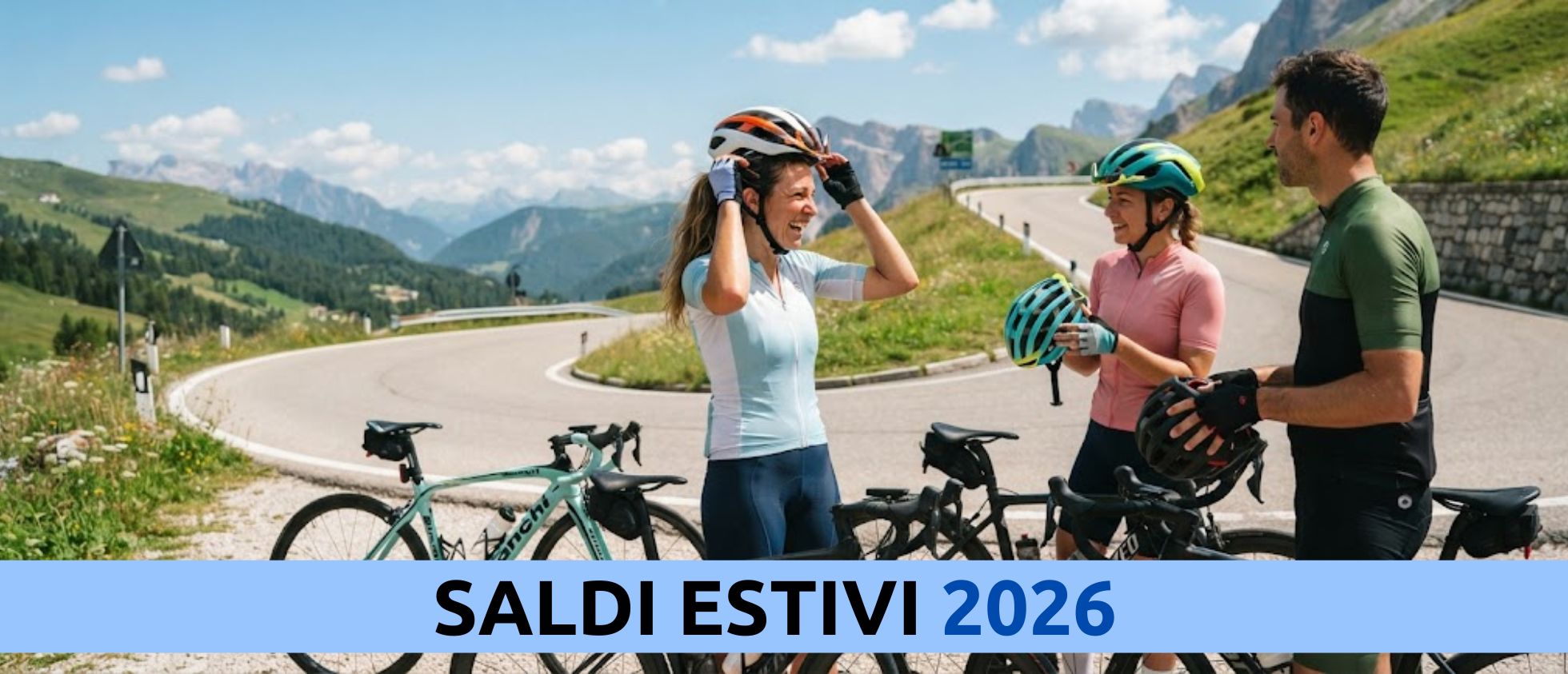 Saldi 2026 caschi bici